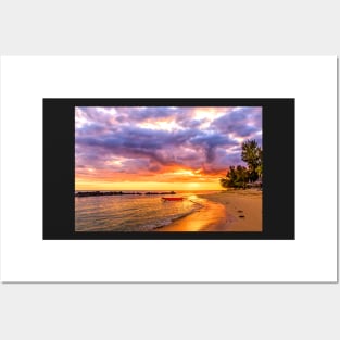Mauritian Sunset Posters and Art
